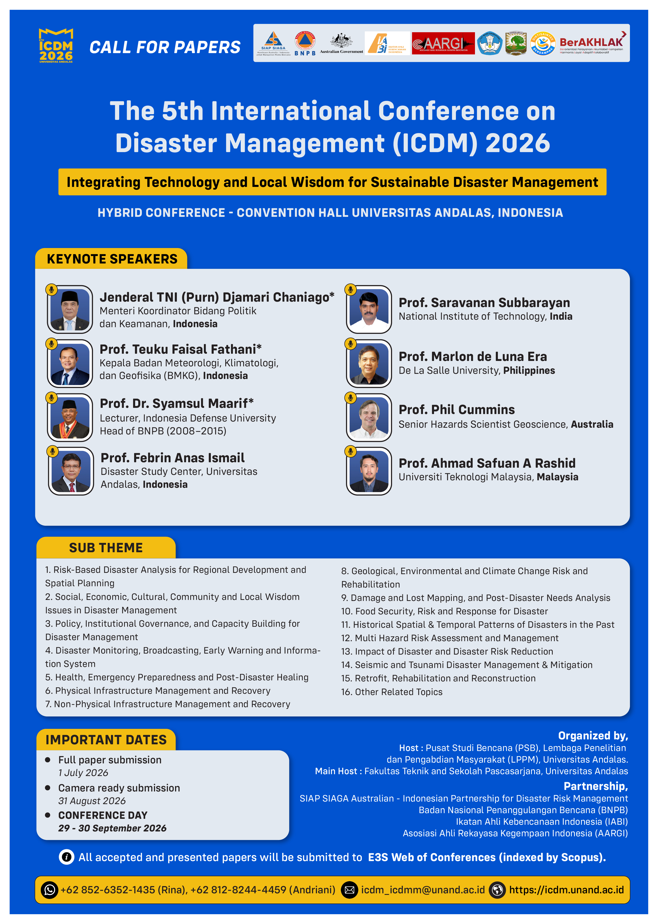 Official Flyer ICDM 2026