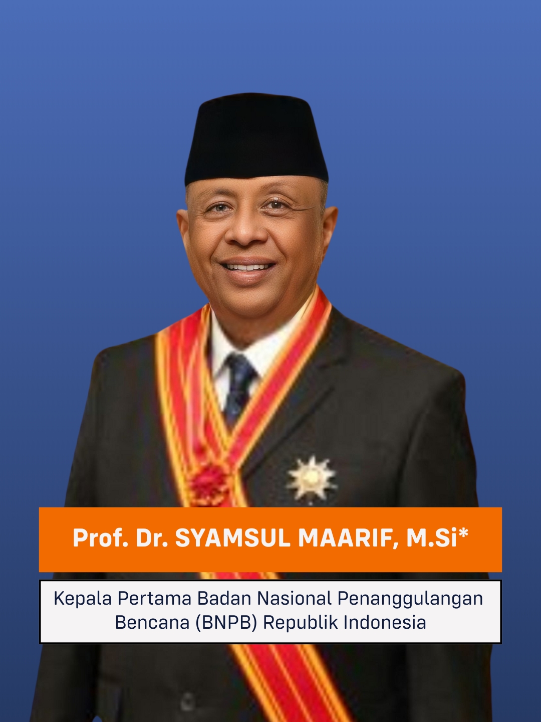 Prof. Dr. SYAMSUL MAARIF, M.Si